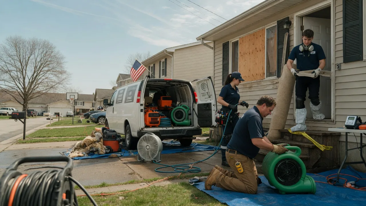 Water Damage Restoration in Canadian, OK near me